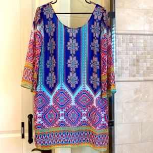 Willa Long Sleeve Midi Dress